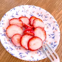 Snapdishの料理写真:いちご🍓|はちみつぱんさん