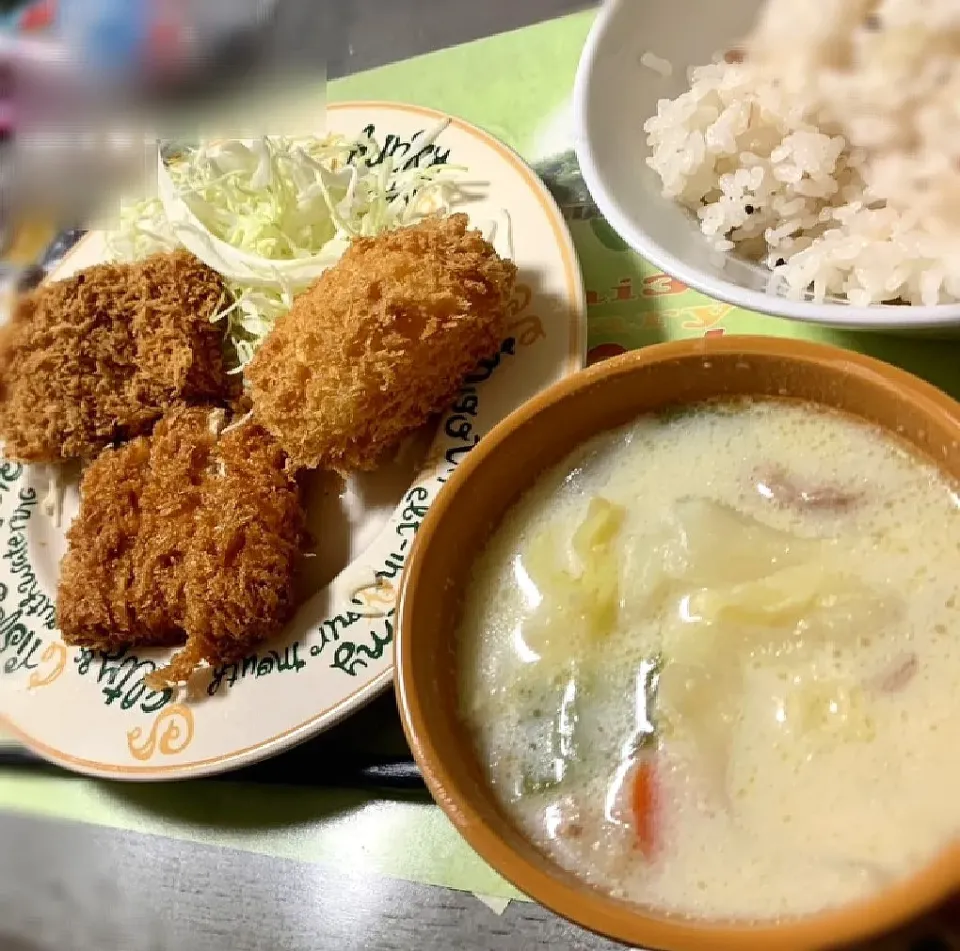 Snapdishの料理写真:2024/03/14(木)の夕食【夫 作】|どかどかさん