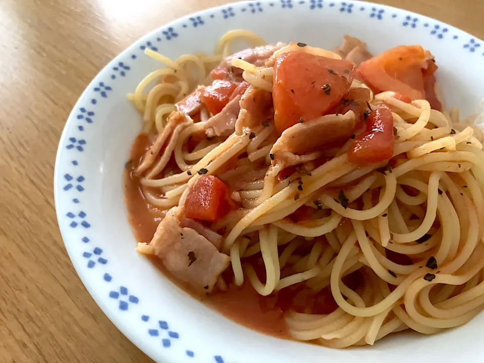 ＊えび祭り🦐→えび殻出汁のトマトパスタ🍝🍅＊|＊抹茶＊さん