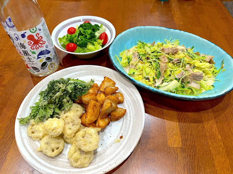 Snapdishの料理写真:週末 晩ご飯|sakuramochiさん