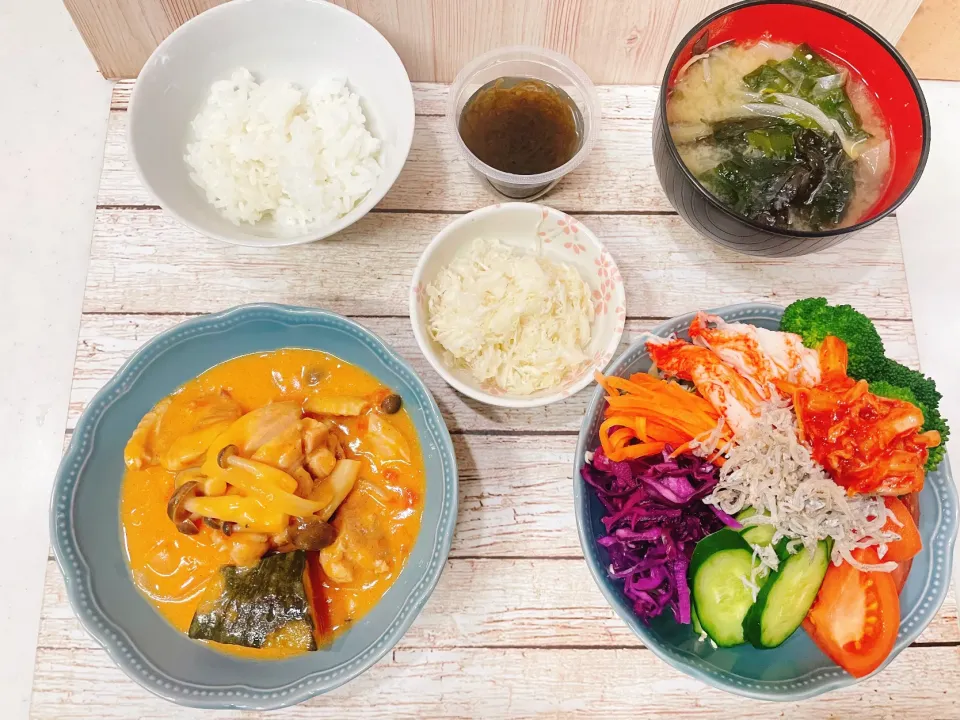 チキンとかぼちゃのトマトクリーム煮|chou  chouさん