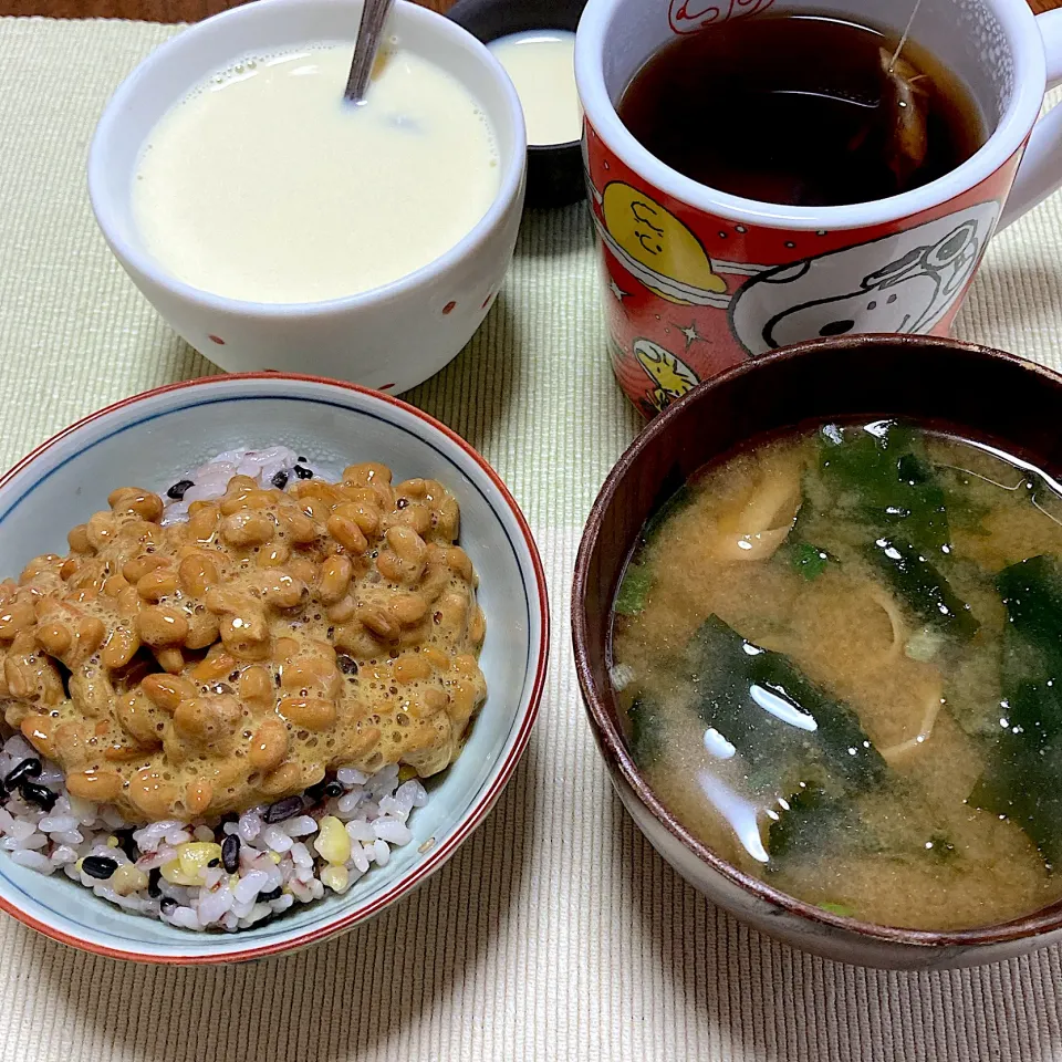 Snapdishの料理写真:納豆ご飯|akkoさん