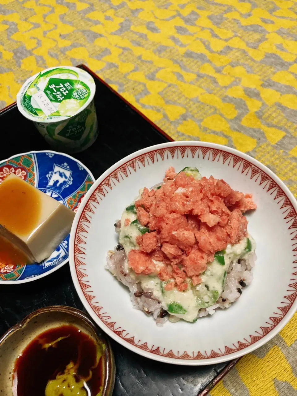 grandmaの晩ごはん☆ 簡単にマグロの山かけ丼で頂きます|kaoriさん