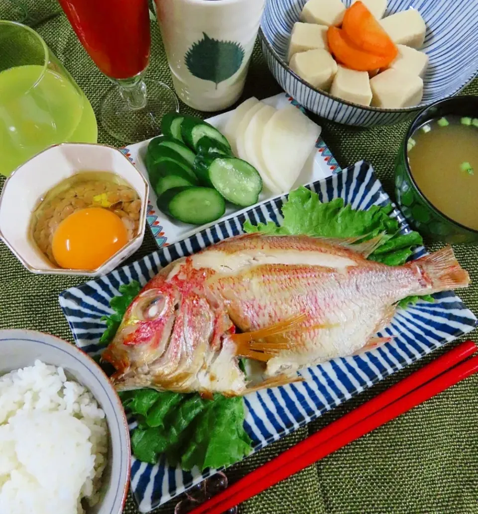 鯛の塩焼き|アカネ💖さん