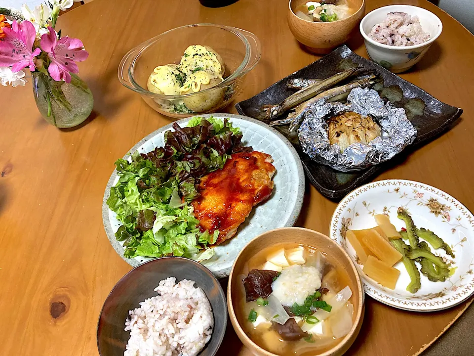 昨日の晩御飯((´艸｀*))|さくたえさん