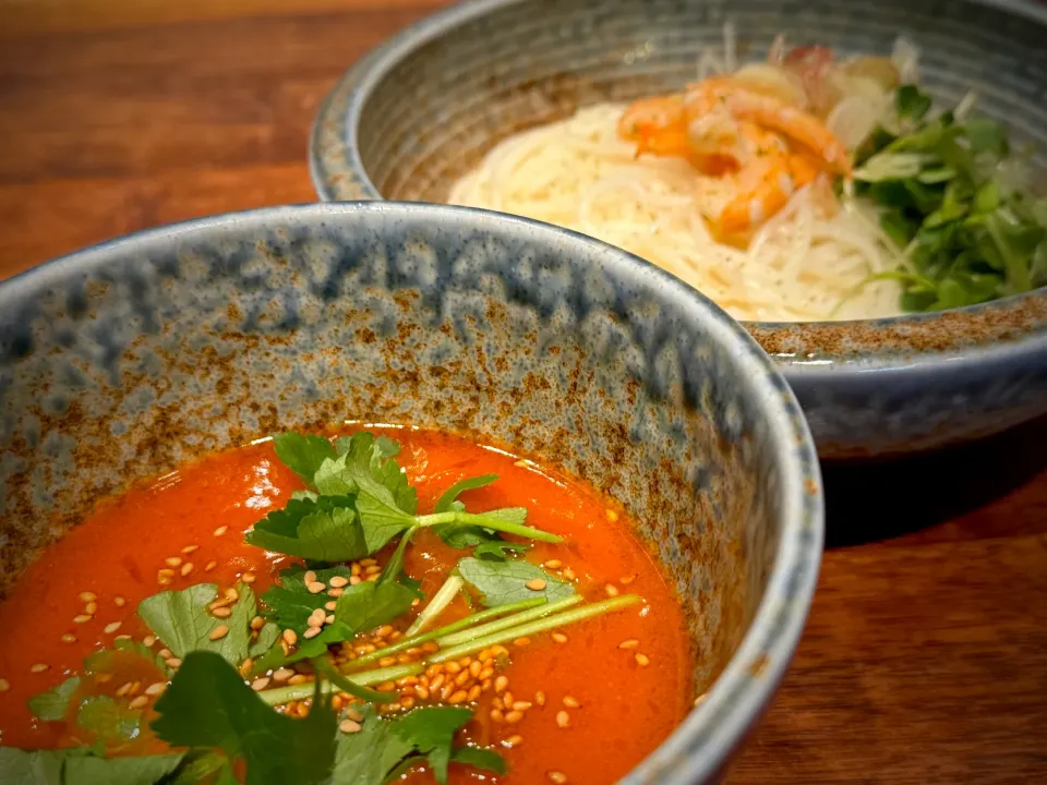 まるごと海老つけそうめん|半田手延べそうめんの店 阿波や壱兆さん