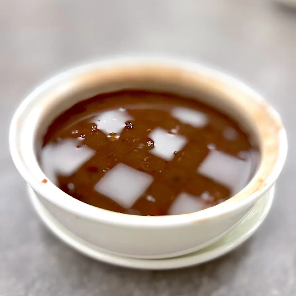 Red bean sweet soup with 20 years age tangerine peels|skyblueさん