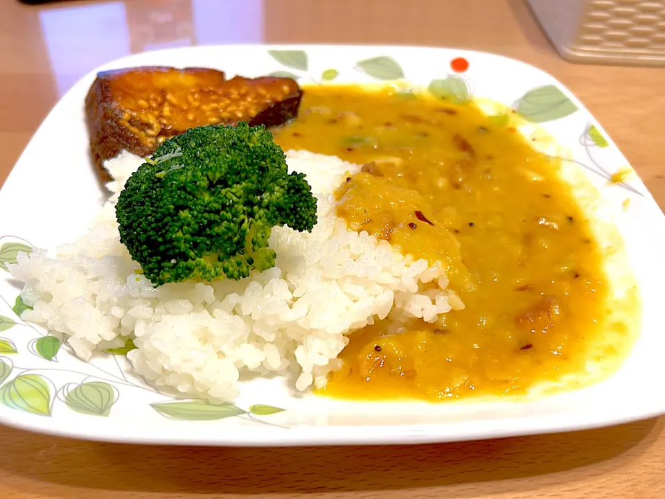 Dal rice & Fish fry|blessedbubbleさん