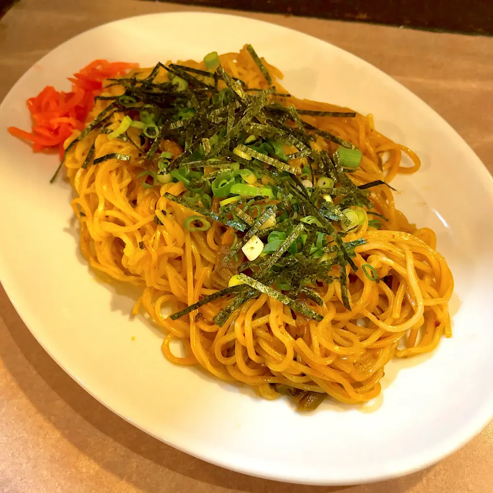 Snapdishの料理写真:タベリー（辛子高菜とんこつ混ぜ麺）|T. Wonderさん