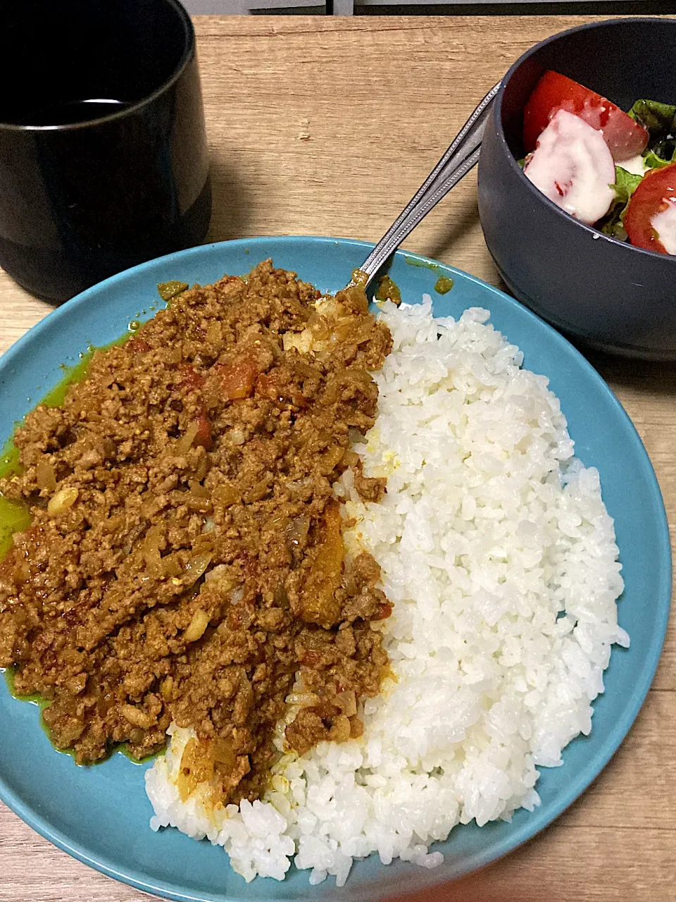 Snapdishの料理写真:キーマカレー|アラサーOL腸活中！！さん