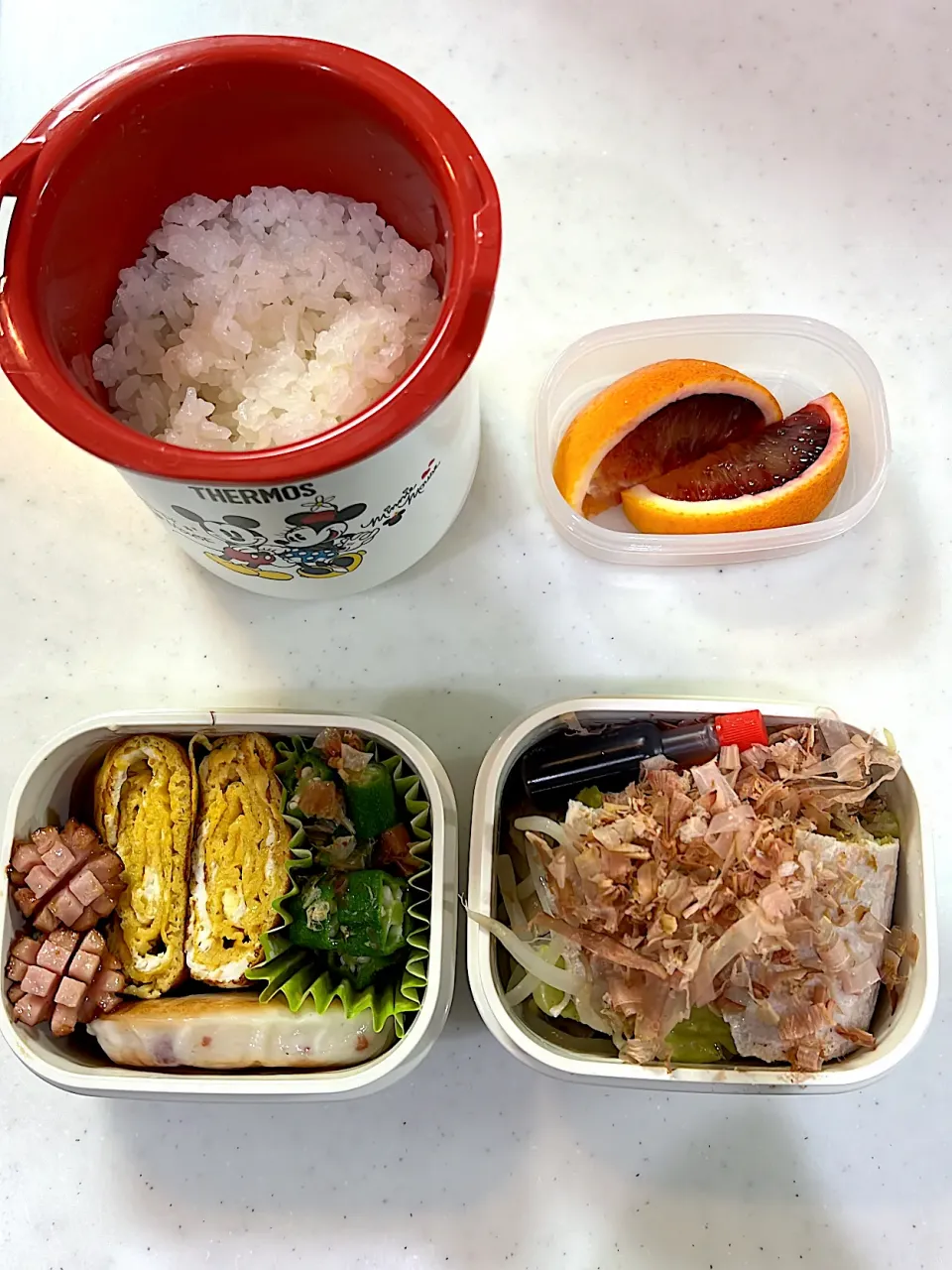 Snapdishの料理写真:3月18日のお弁当🍱|momotoemiさん