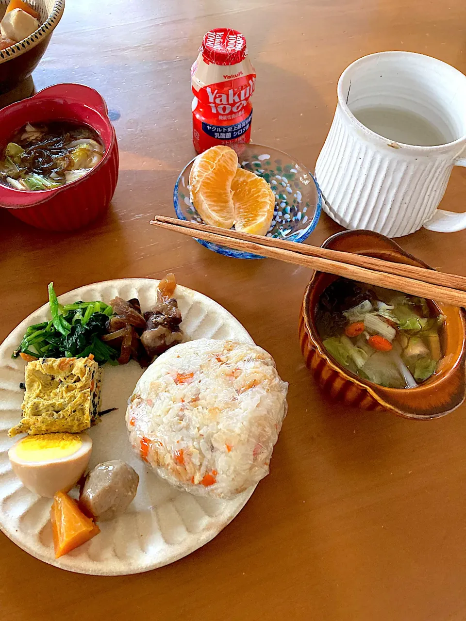 Snapdishの料理写真:朝ごはん☺︎☺︎|さくたえさん