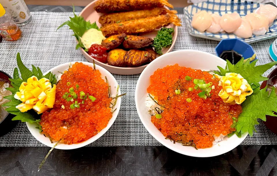 いくら丼|こりちゃんさん