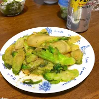 Snapdishの料理写真:子持ち高菜のバター醤油焼き|sioriさん