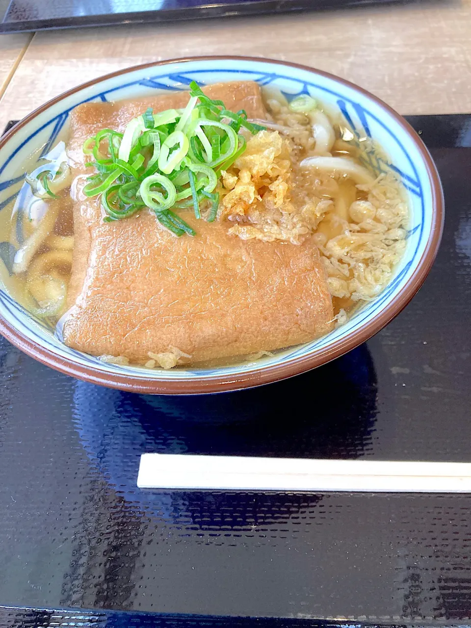 きつねうどん|はちみつぱんさん