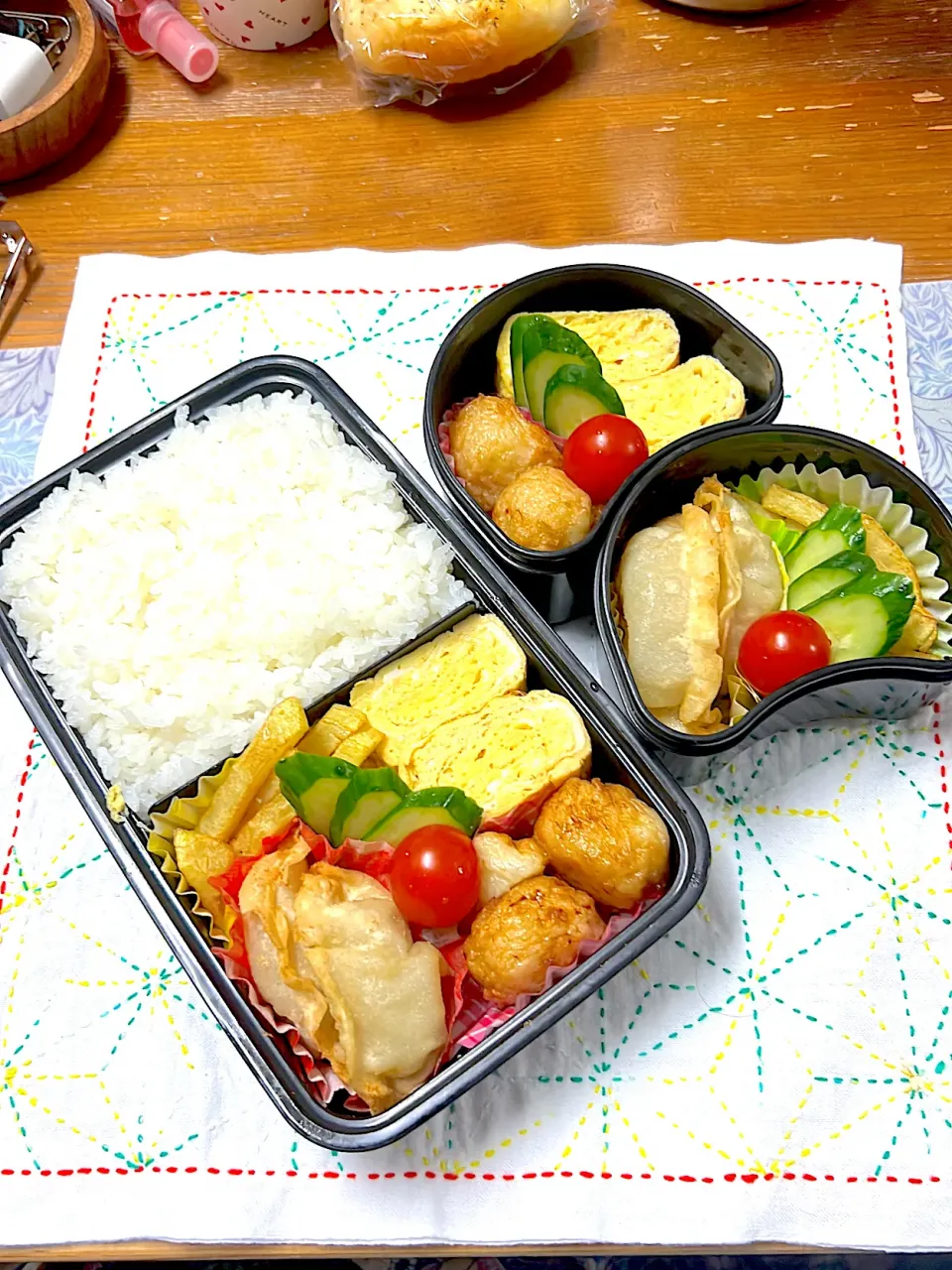 揚げ餃子弁当|アッキーさん