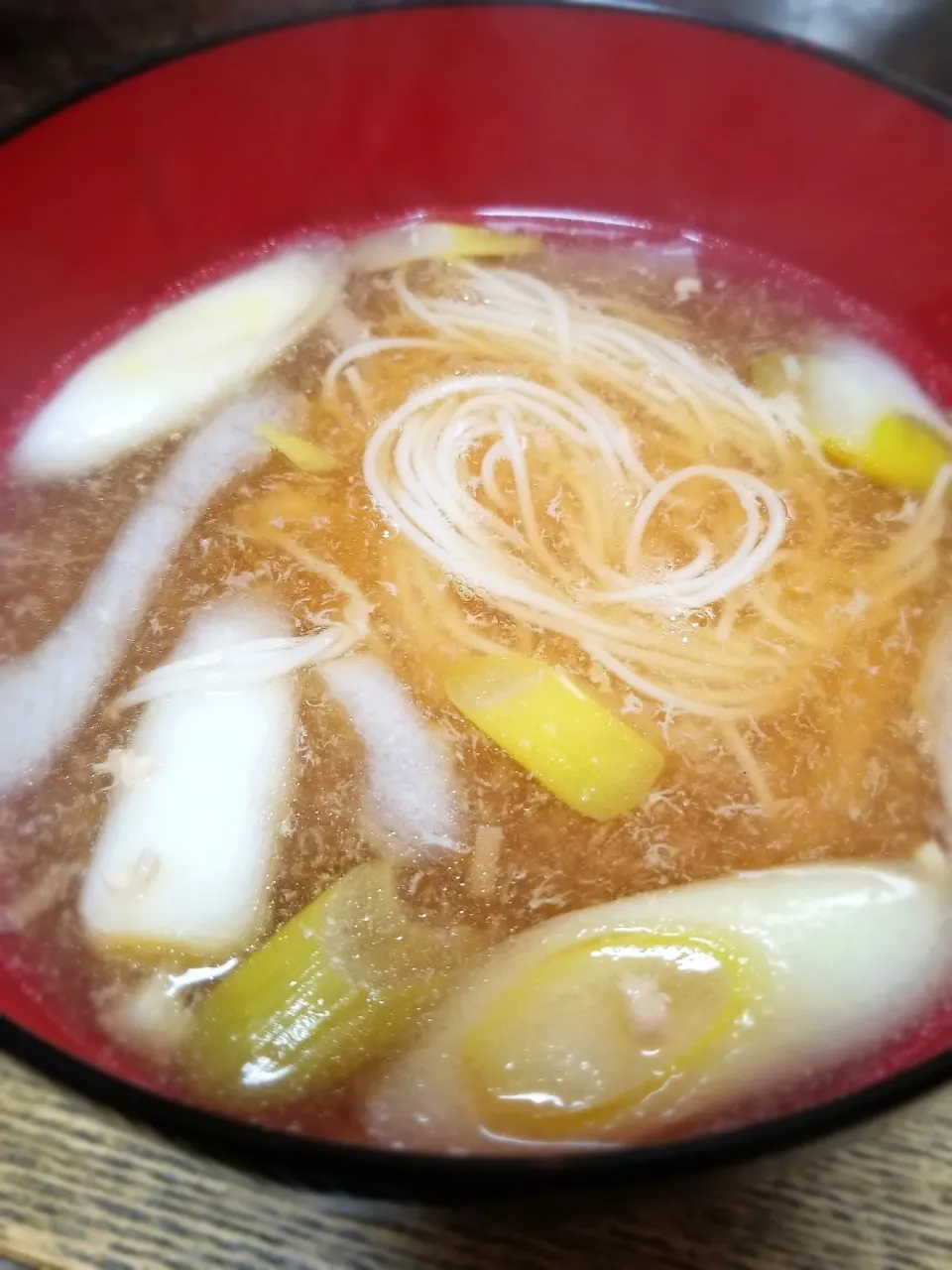 パパ作👨にんにく香る素麺つけ麺|ぱんだのままんさん