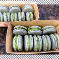 Matcha White Chocolate Macaron|Little_Sさん