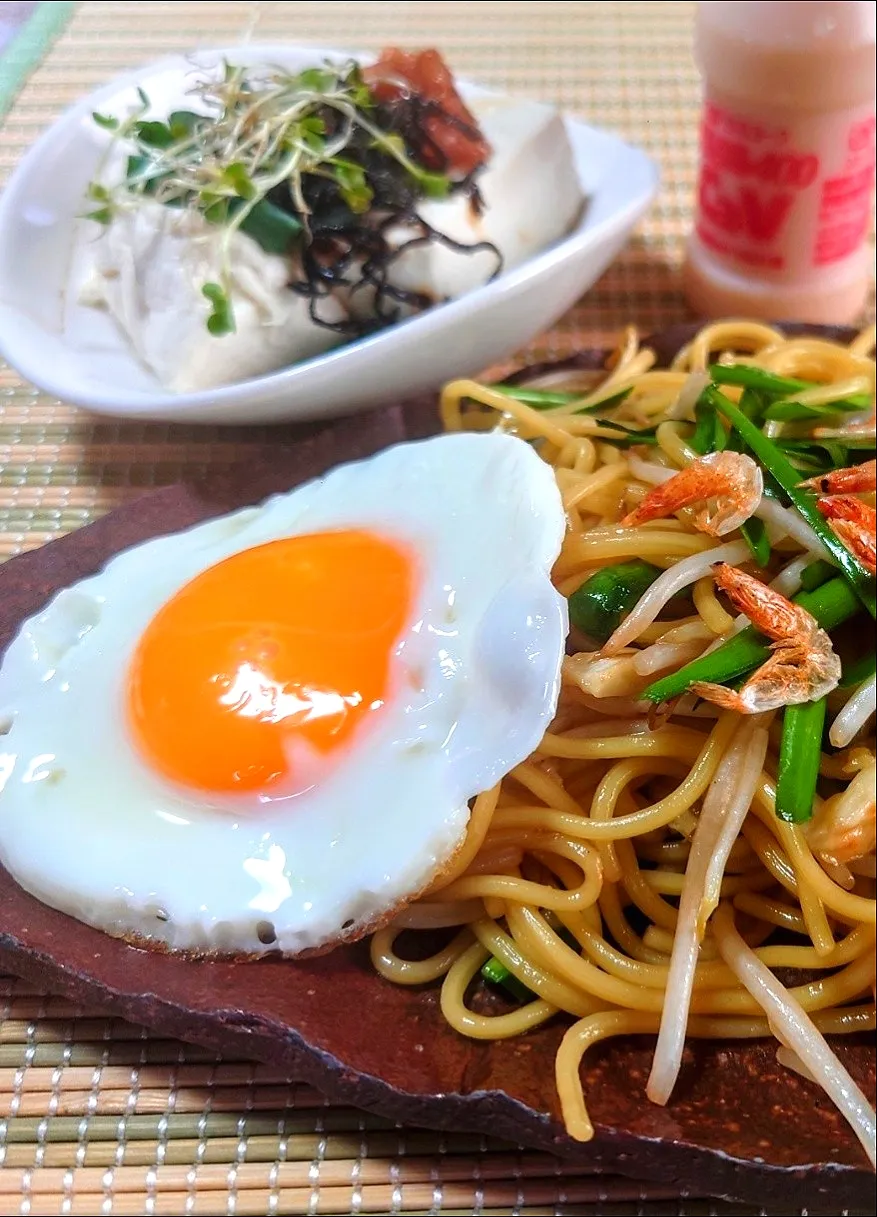 ミーゴレン風焼きそば 
梅葱昆辣の奴|マギーさん