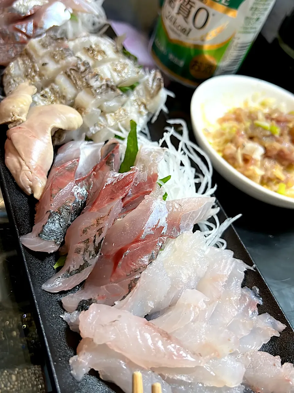 釣った魚で晩酌|だださん