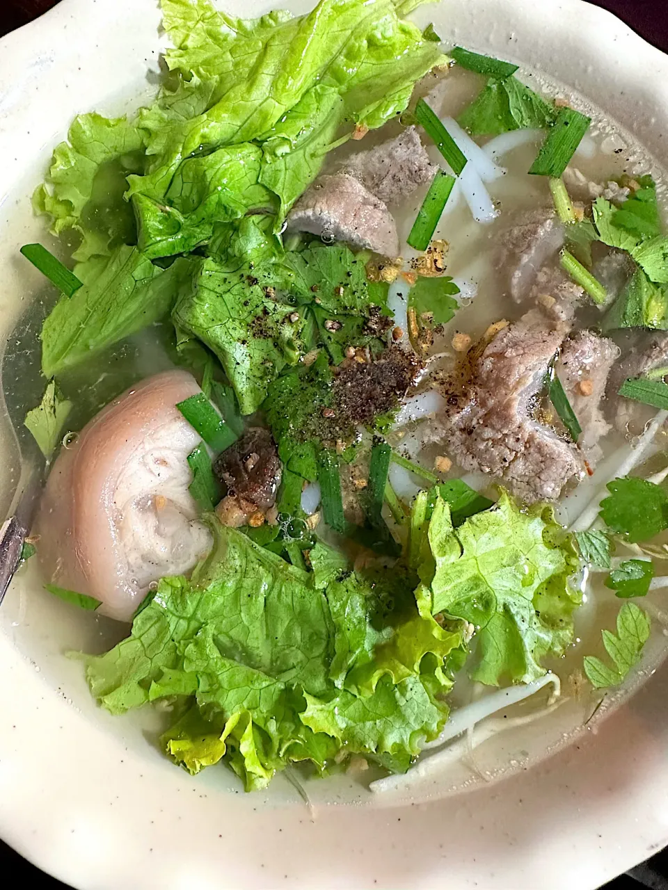 Snapdishの料理写真:Bánh canh giò heo|thuytramさん