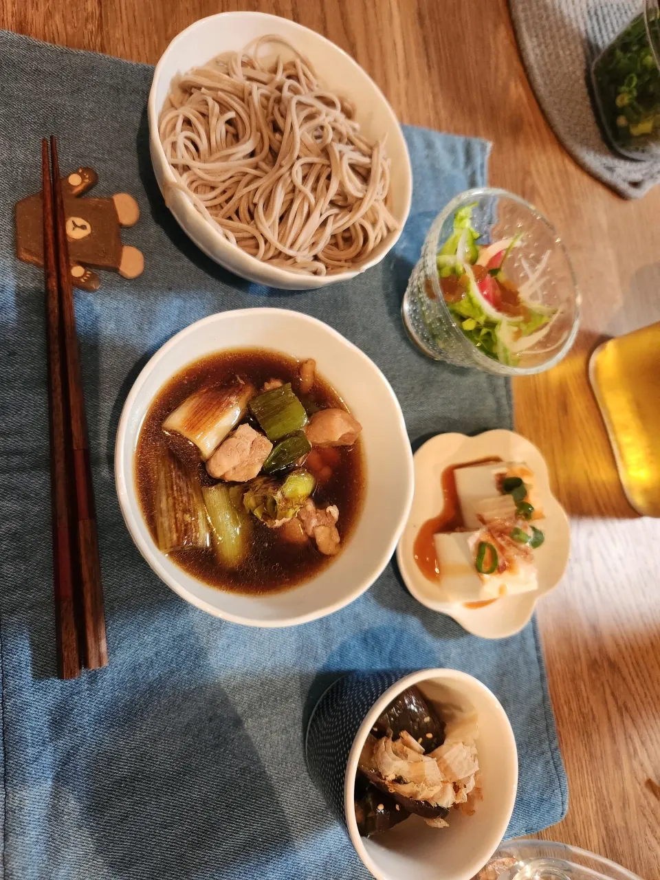 つけ蕎麦であったり晩御飯|はるかさん