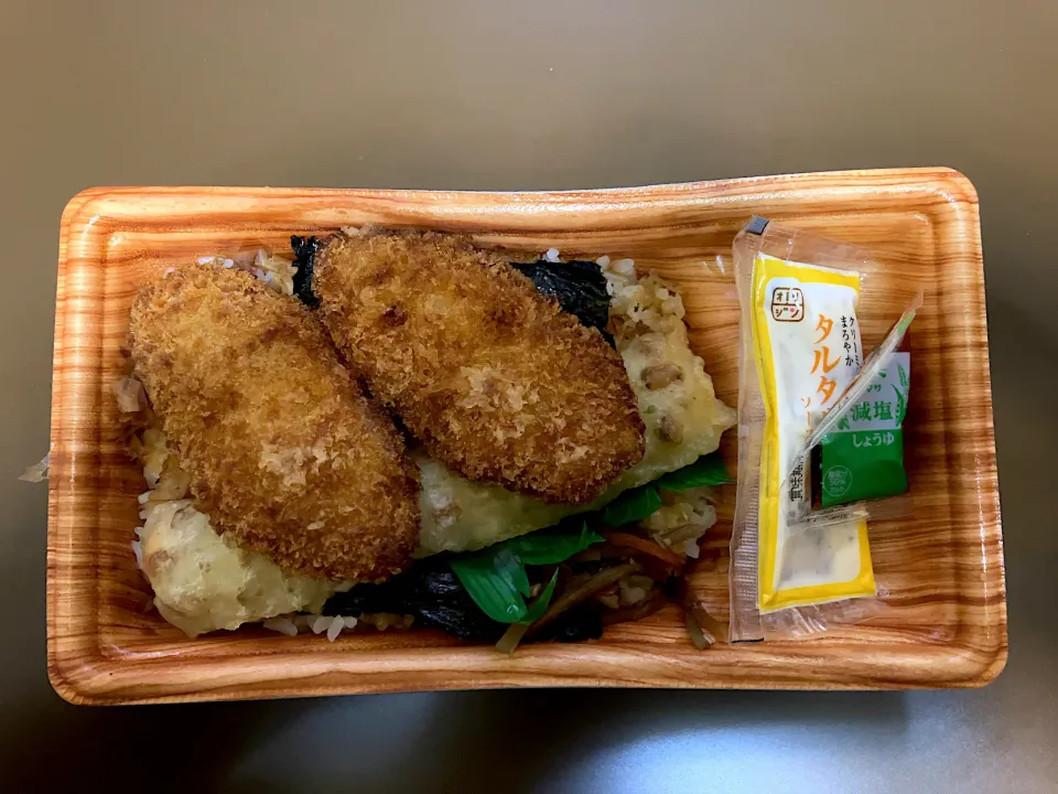 オリジン タルタルのり弁当|ばーさんさん