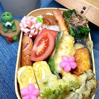 Snapdishの料理写真:‪ ·͜·旦那さんのお弁当‪ ·͜·