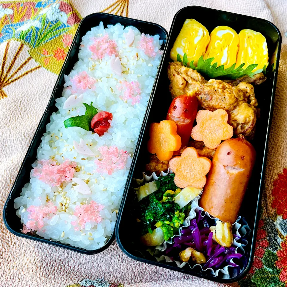 ソーセー人親子のお花見弁当|アッコちゃん✨さん