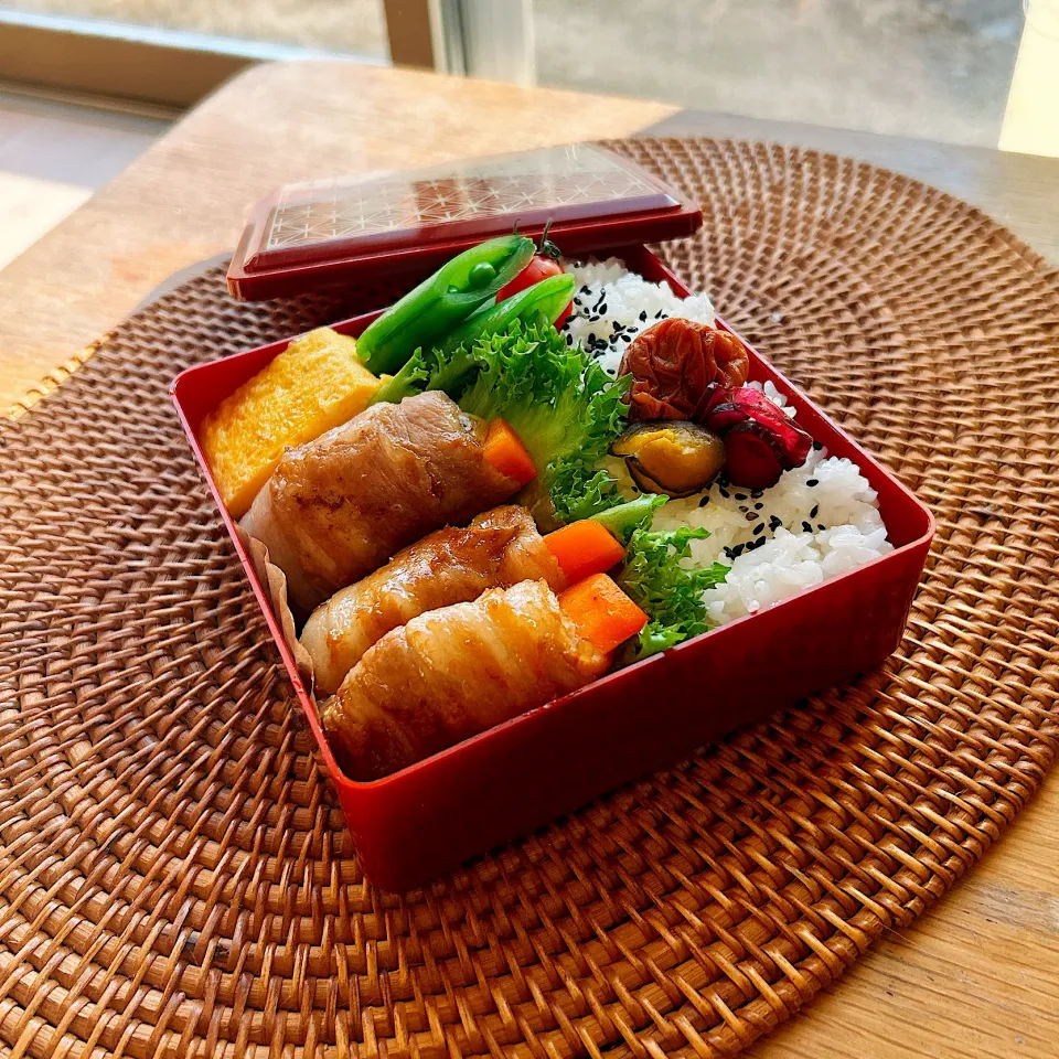 新じゃが肉巻弁当✴︎|あやみんさん