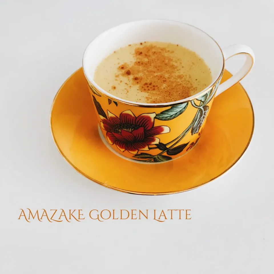 Snapdishの料理写真:AMAZAKE Golden Latte☕️💛✨|leeさん