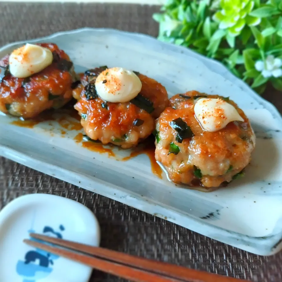 はんぺんと塩麹でふわふわ食感のつくね|ポトスさん