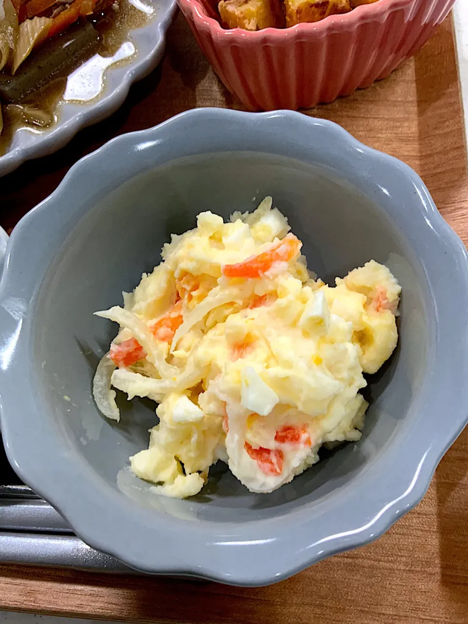 Snapdishの料理写真:ゆで卵入り♡特製ポテトサラダ🥗|ekoneko❤︎さん