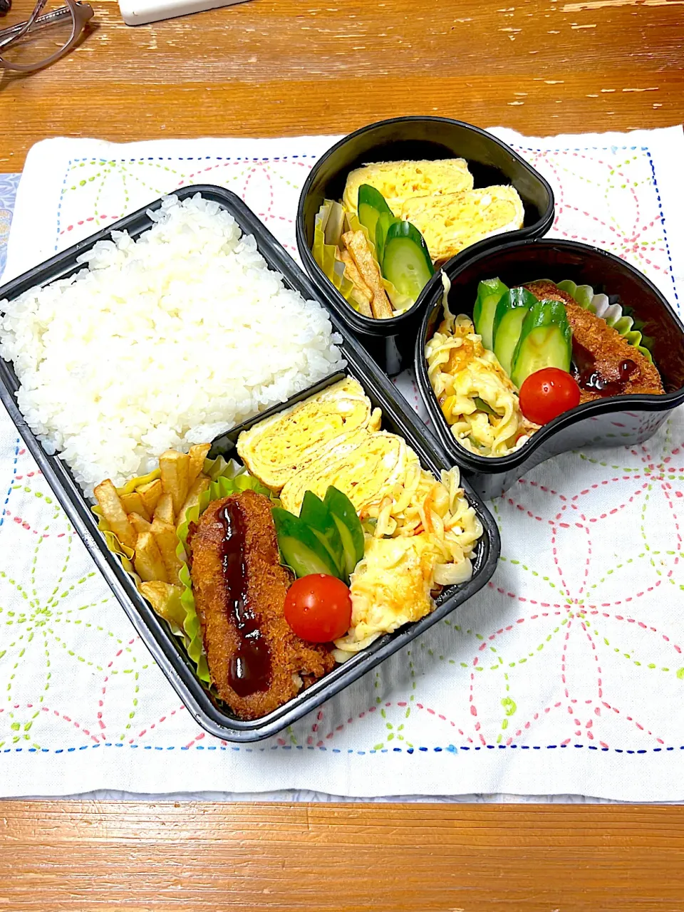 カニクリームコロッケ弁当|アッキーさん