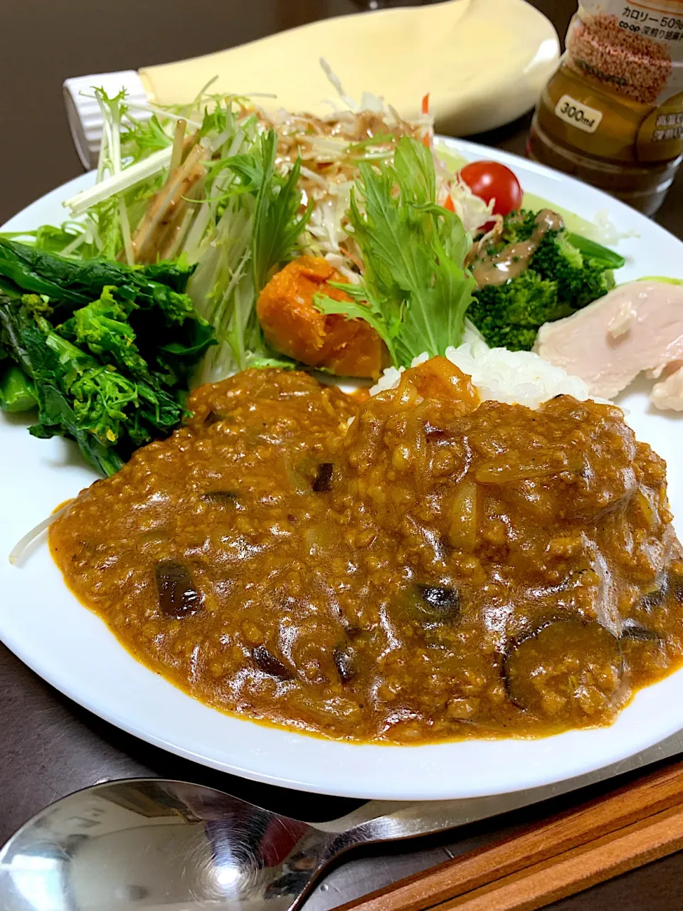 Snapdishの料理写真:朝カレー🍛|がおりんさん