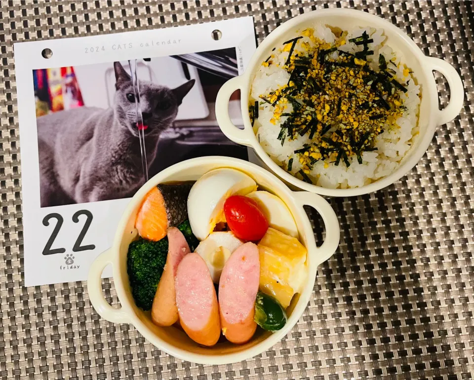 Snapdishの料理写真:20240322🍱今日の旦那さん弁当🍱|akiyo22さん