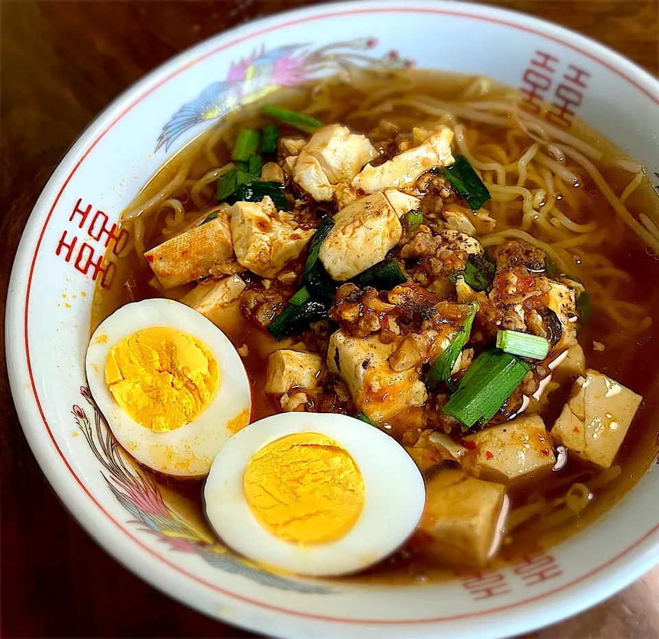 Snapdishの料理写真:麻婆豆腐ラーメン|ななごさん