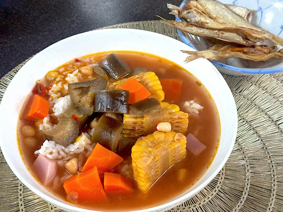 Snapdishの料理写真:Sayur asem ikan asin|yeni kartikasariさん