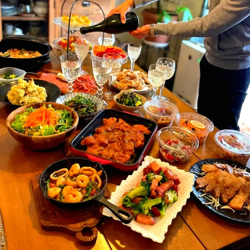 持ち寄りホームパーティ✨
|さらママさん