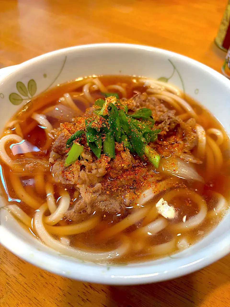 吉野家の牛丼の具で肉うどん|めぐみさん