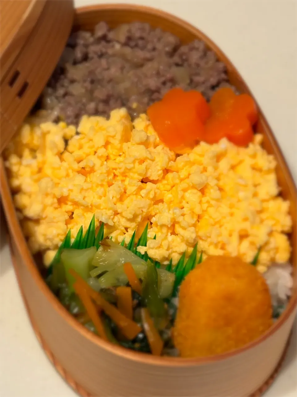 甘辛そぼろ弁当|みーしゃさん