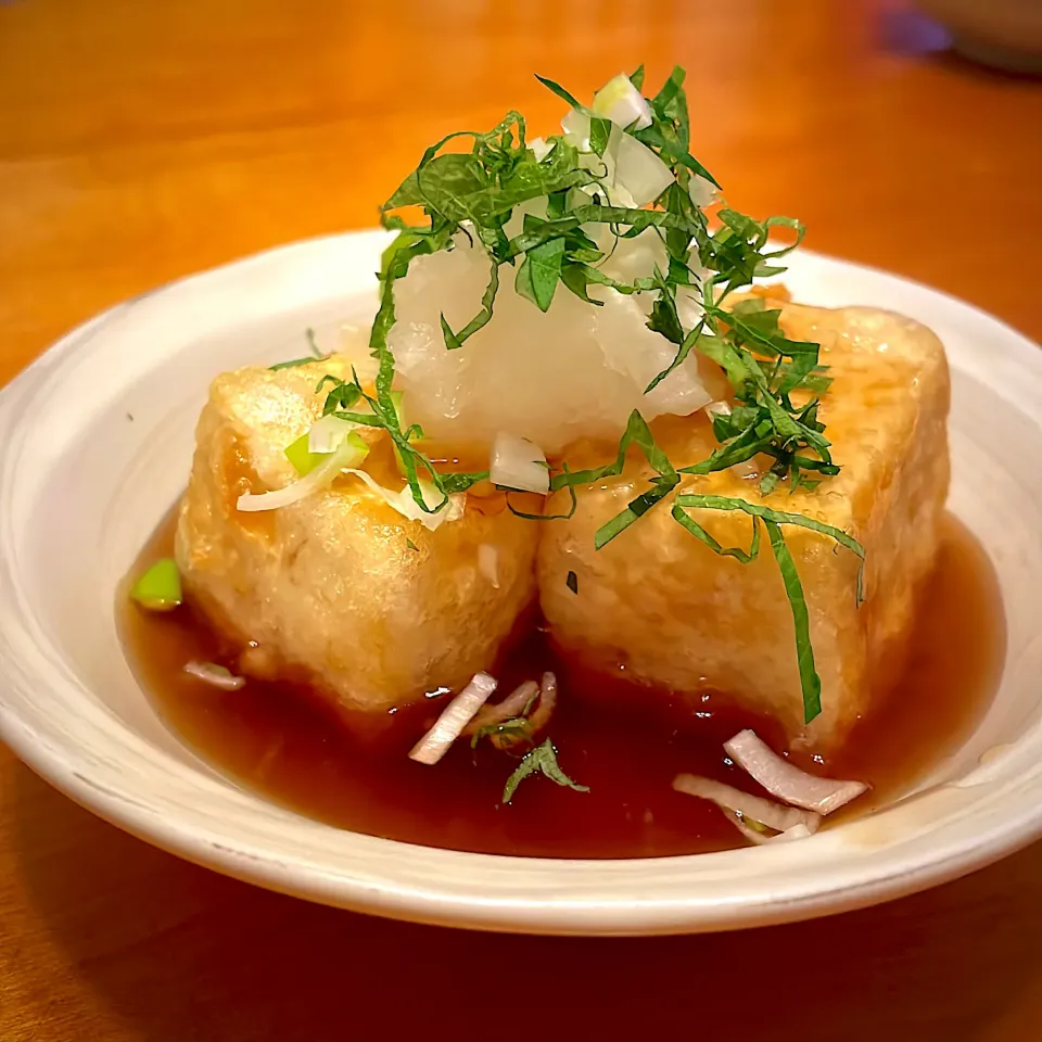 揚げたて！揚げ出し豆腐|とっぴぃさん