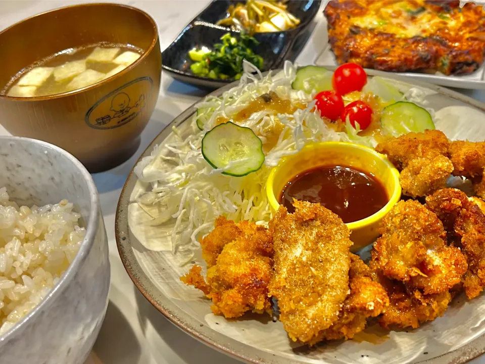 Snapdishの料理写真:鶏もものチキンカツ|ぎんさん