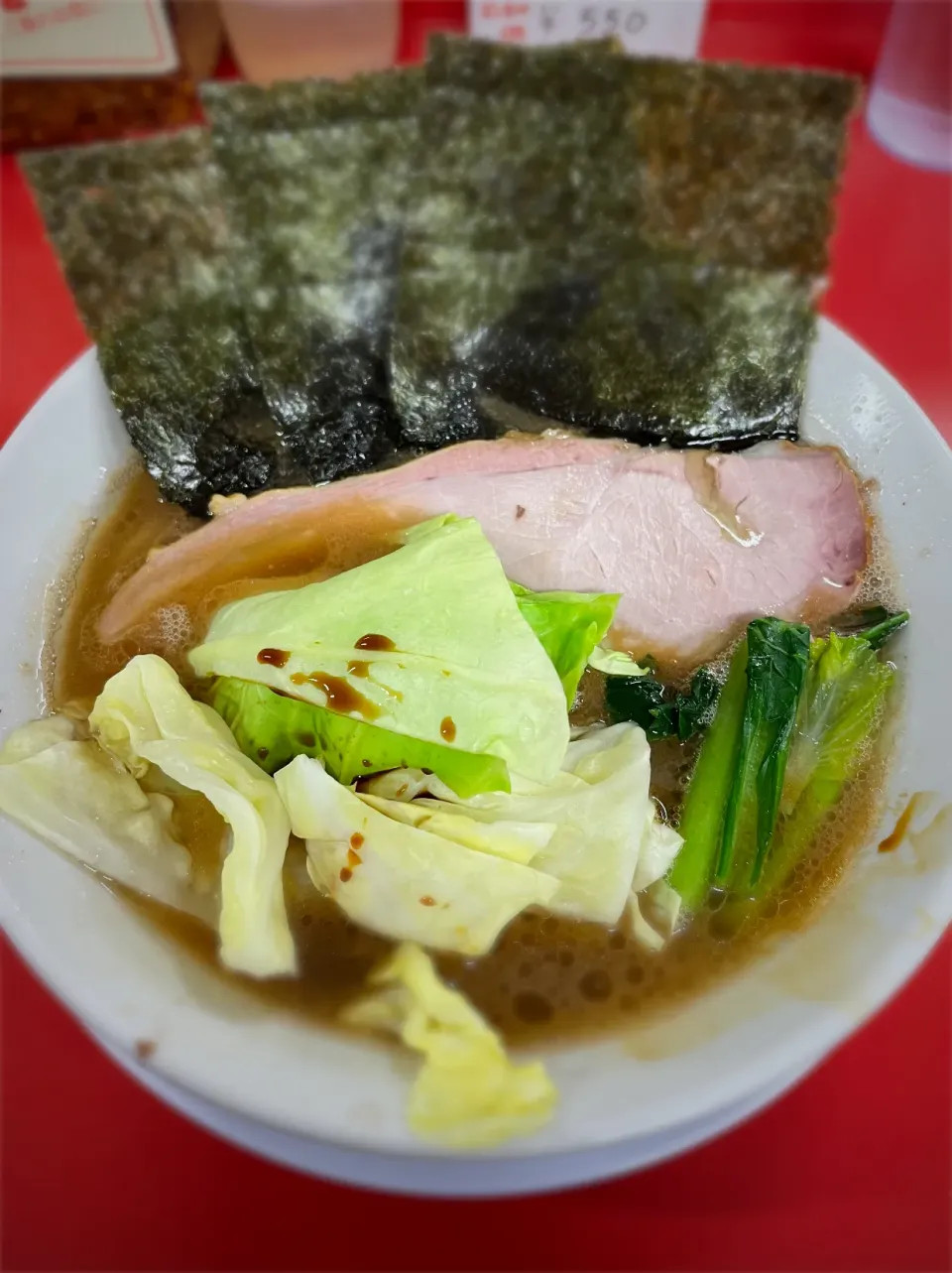 家系ラーメンぱんちっさんの🍜|たかさん