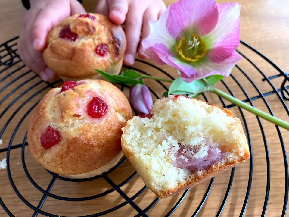 ＊桜いちごマフィン🌸🍓＊|＊抹茶＊さん