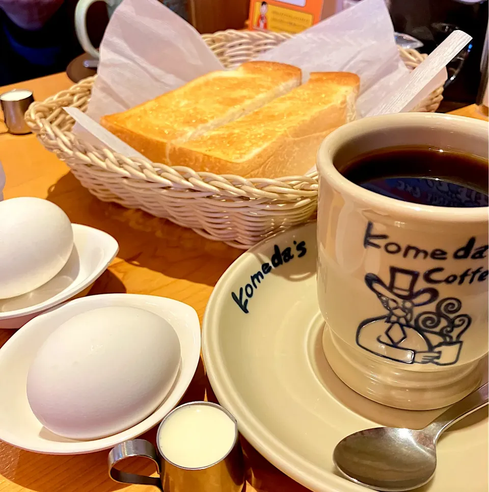 コメダ珈琲モーニング🍞☕️|minipicnicさん