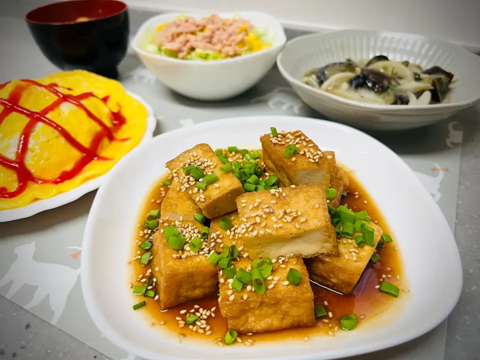 「厚揚げの照り煮」|バシュランさん