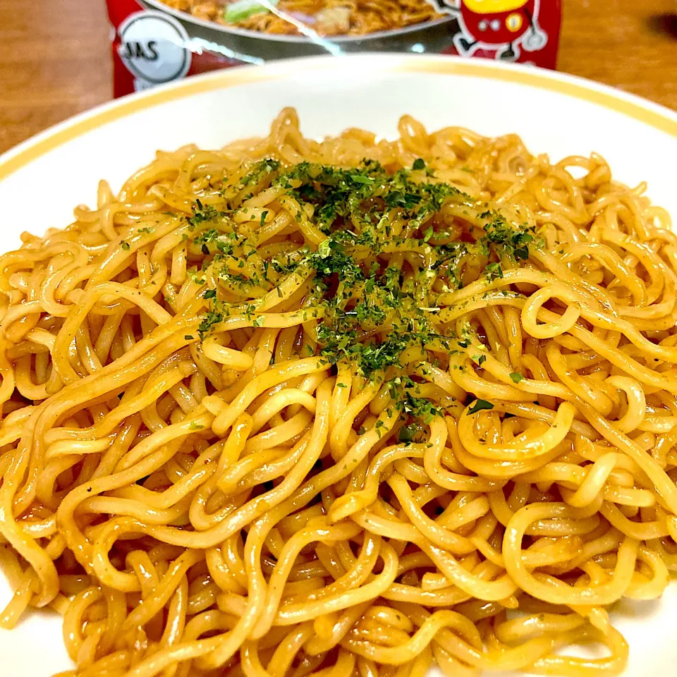 日清焼きそば❤️偶に食べたくなる袋麺🍀|まいりさん