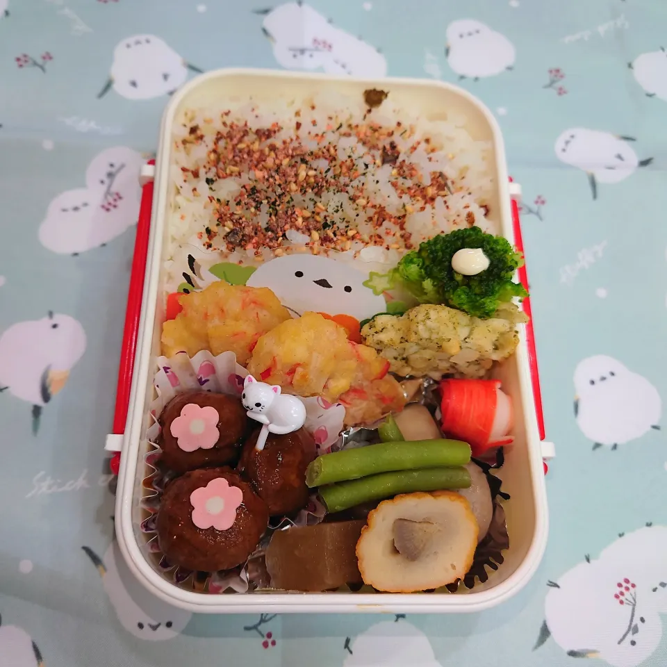 2024年3月25日（月）のお弁当🍱。|ママちんさん