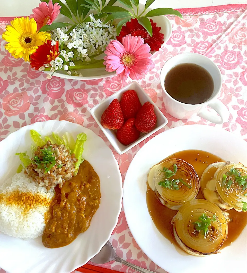 Snapdishの料理写真:今日の美味しい幸せ朝ごはん^ ^|HAMI69さん